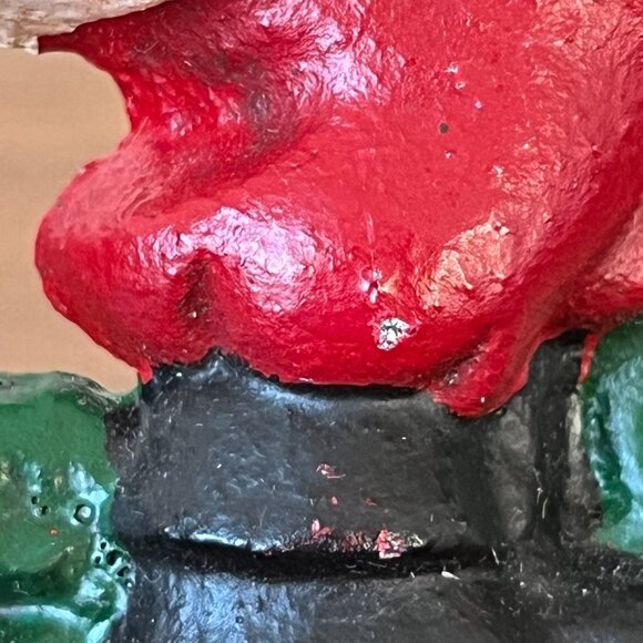 2 Midwest of Cannon Falls Cast-Iron Stocking Hangers Santa Claus & Angel Vintage - Picture 15 of 15